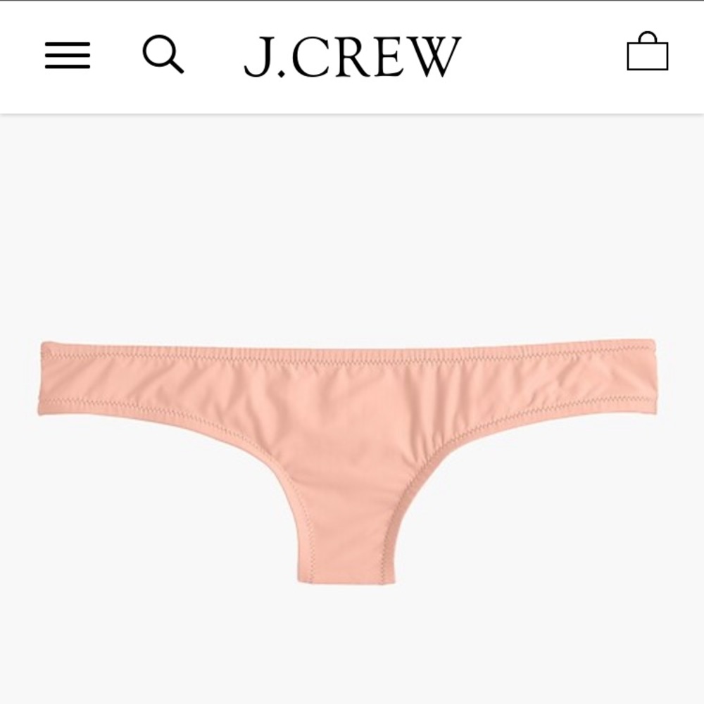 JCrew surf hipster bikini NWOT